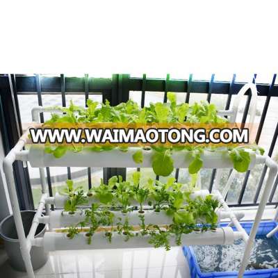 NFT 2 Layer 6 Pipe Indoor Gardening Hydroponic Small System DIY Kit